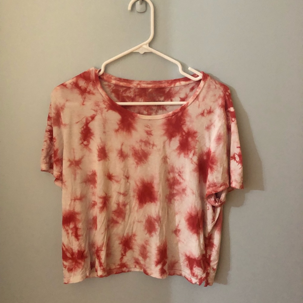 Tye-dye crop top